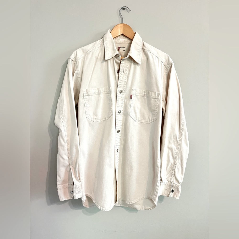 Levis Loose Fit Over shirt, Cream